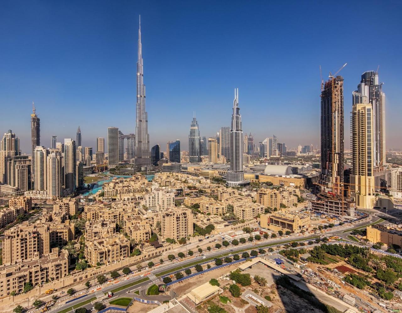 Nasma Luxury Stays - Fantastic Burj Khalifa View From This Fancy Condo Dubai Eksteriør billede